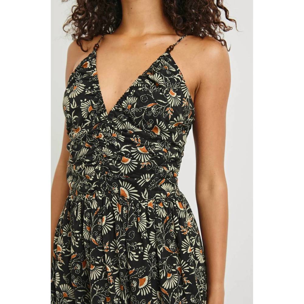 NEW RAILS palm tiered maxi dress in cassia - Picture 4 of 5